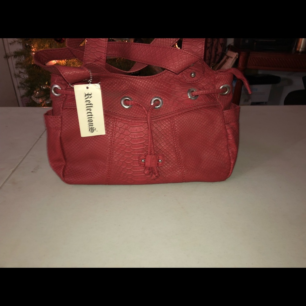 Red Reflections Handbag